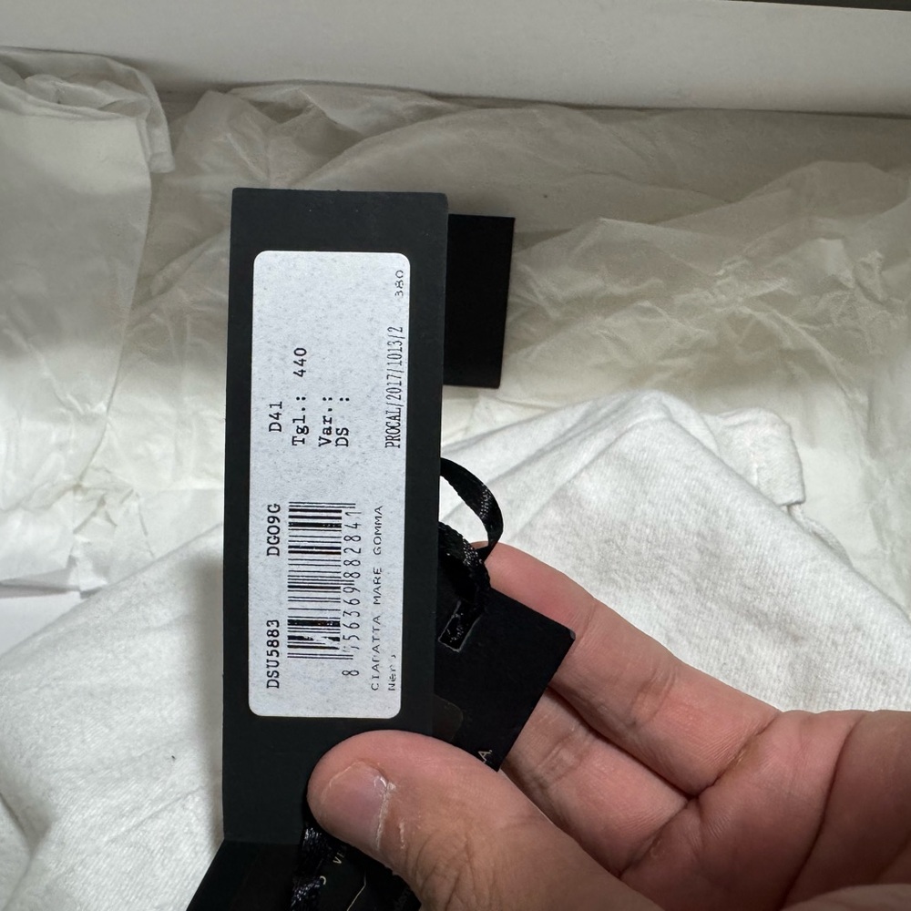 Versace slides. Sz 44. Like a 10-10.5. With box and tags - Picture 4 of 9